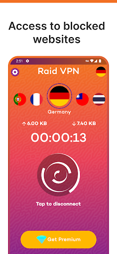 Raid VPN: Raise Speed Proxy Screenshot3