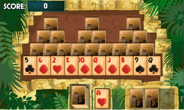 PYRAMID SOLITAIRE card game Screenshot2