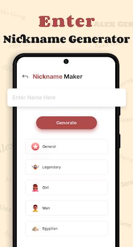 iName: Nickname Generator Screenshot3