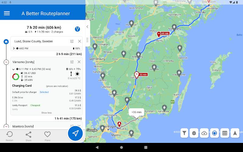 A Better Routeplanner (ABRP) Screenshot12