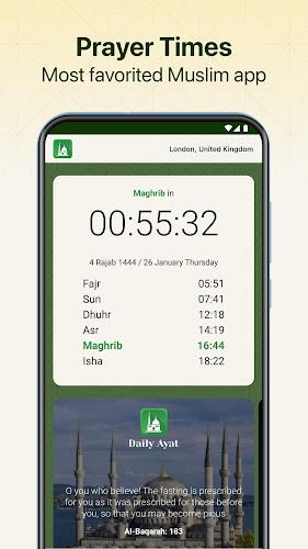 Namaz: Prayer Times & Qibla Screenshot1