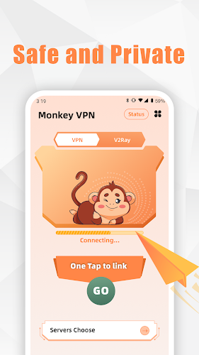 Monkey VPN - Fast Proxy Screenshot1