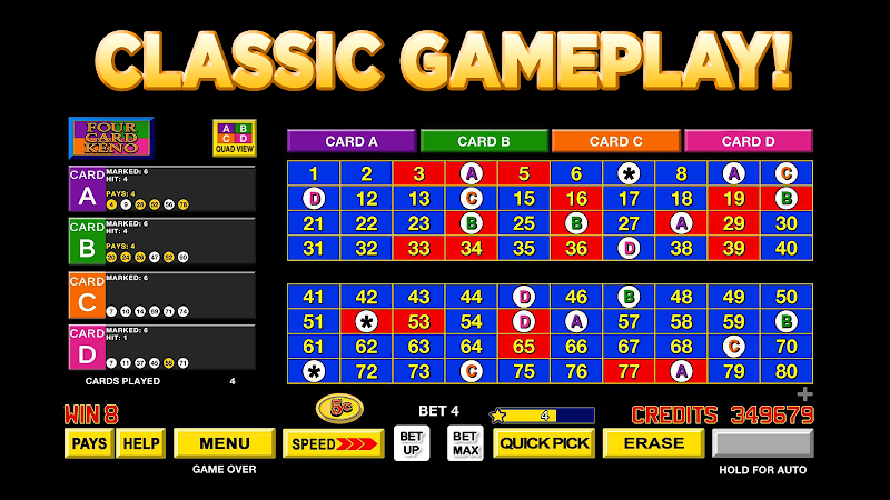 Keno Star- Classic Games Screenshot1