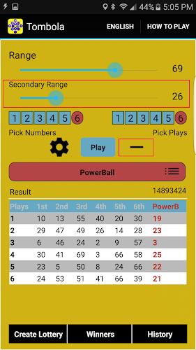 Lottery Strategy Screenshot4