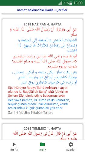 Haftanın Hadis-i Şerifi Screenshot3