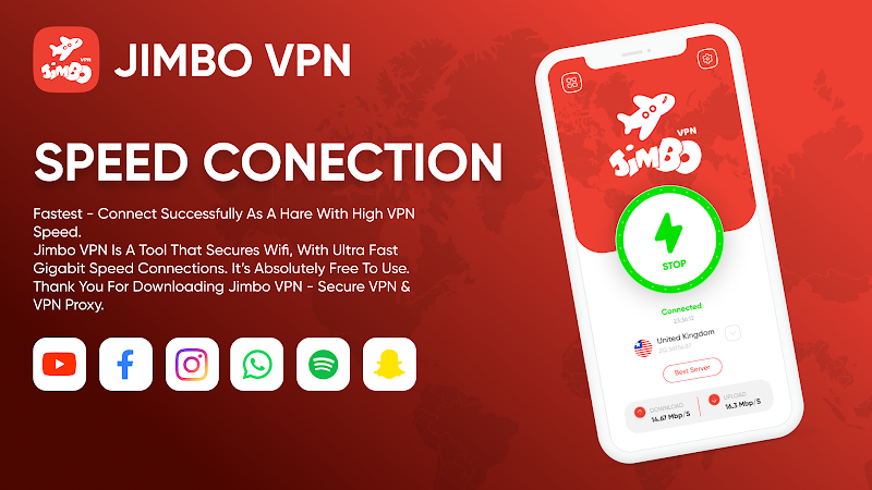 Jimbo VPN Screenshot1