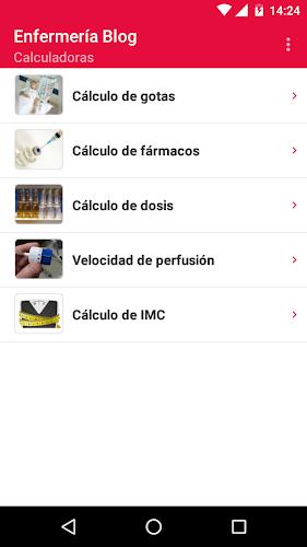 Enfermería Blog Screenshot3