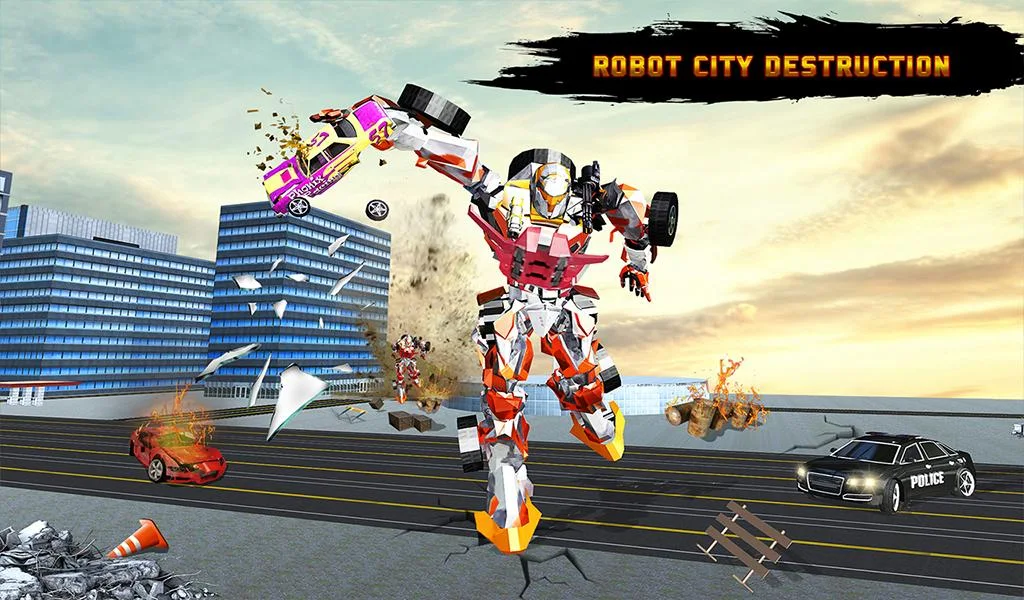 Ultimate Robot Lion Vs Tiger R Screenshot3