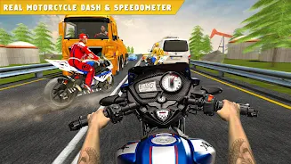 Highway Traffic Bike Race Moto Screenshot2