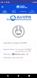 AirVPN Eddie Client GUI Screenshot1