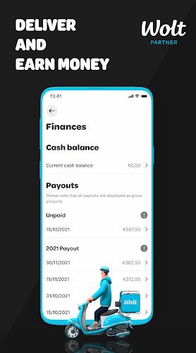 Wolt Courier Partner Screenshot1