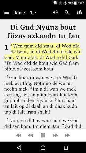 Jamaican Creole Bible Screenshot4