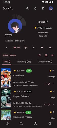 DailyAL - MyAnimeList App Screenshot6