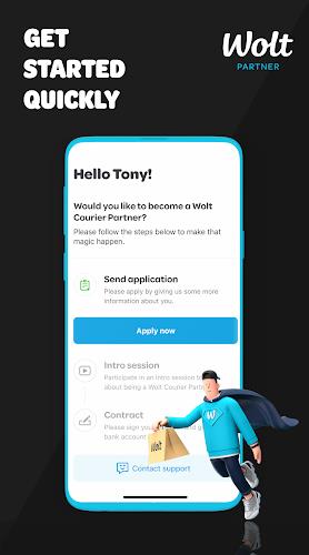 Wolt Courier Partner Screenshot5
