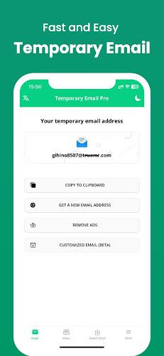 Temporary Email Pro Screenshot5