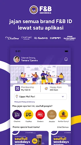 F&B ID App (Chatime Indonesia) Screenshot3