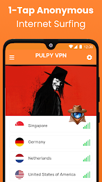 Pulpy VPN Unlimited VPN Proxy Screenshot5