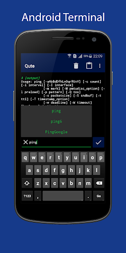 Qute: Terminal emulator Screenshot3