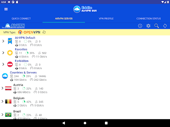 AirVPN Eddie Client GUI Screenshot12