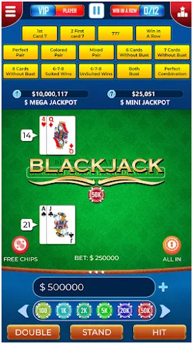 Blackjack King of Side Bets Screenshot1