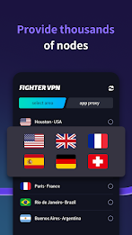 Fighter VPN: 1000G traffic Screenshot4