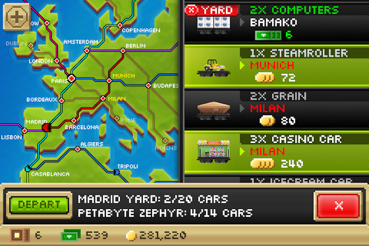 Pocket Trains: Railroad Tycoon Screenshot3