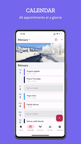 Looping - Family calendar Screenshot1