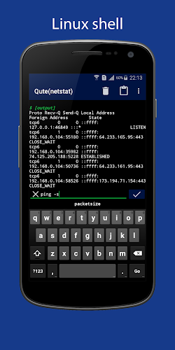 Qute: Terminal emulator Screenshot2