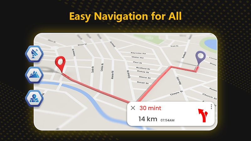 Gps Peta Arah Navigasi Screenshot1