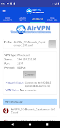 AirVPN Eddie Client GUI Screenshot7