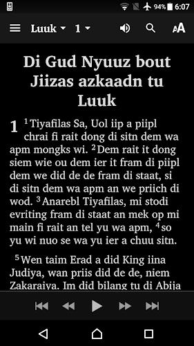 Jamaican Creole Bible Screenshot3