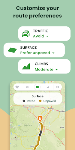 Cyclers: Bike Navigation & Map Screenshot1