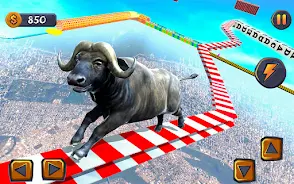 Trò Epic Cow Ramp Rush Run Screenshot4