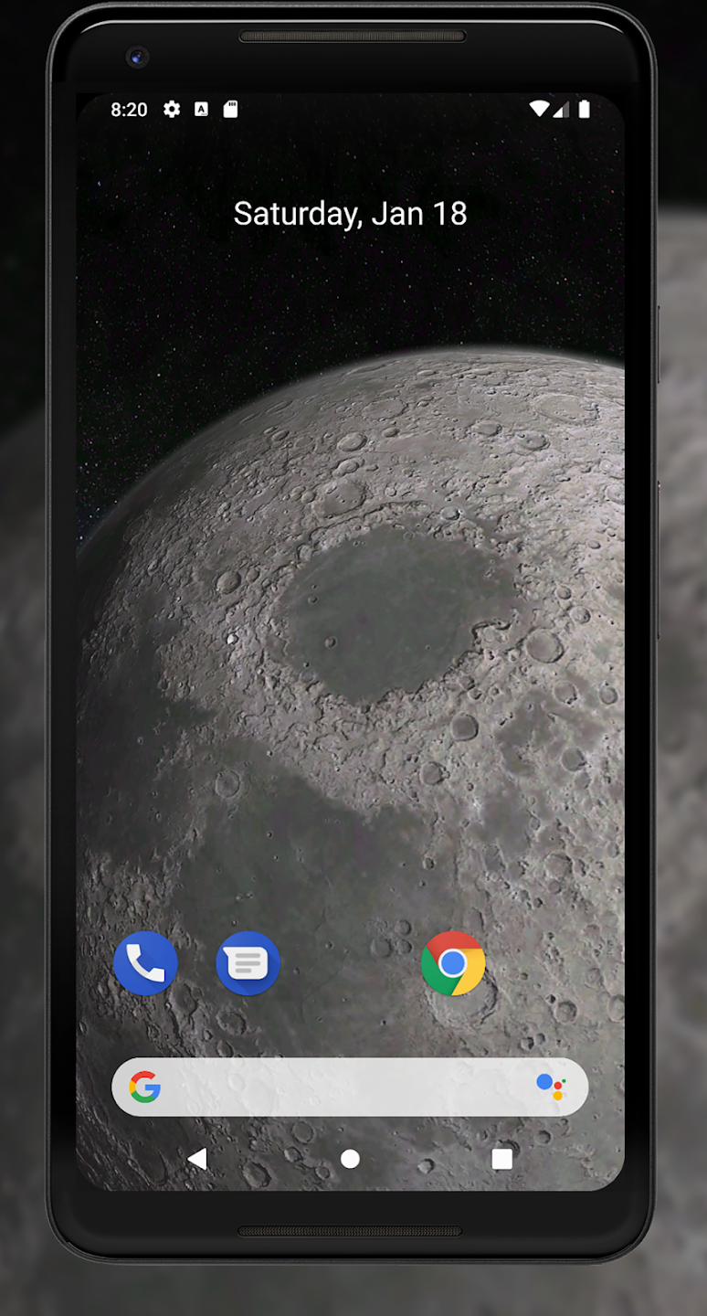 Planets 3D Live Wallpaper Screenshot2