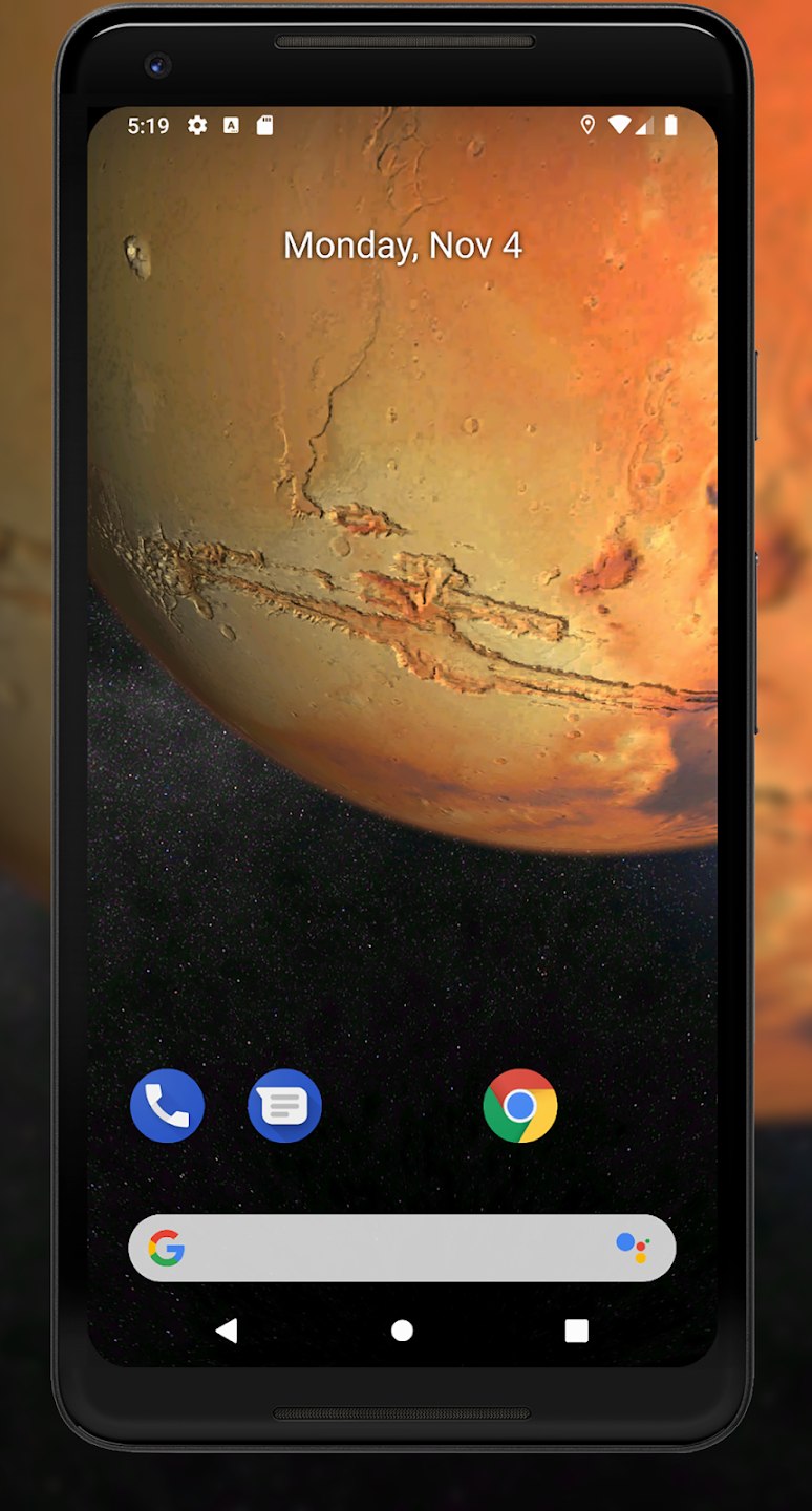 Planets 3D Live Wallpaper Screenshot3