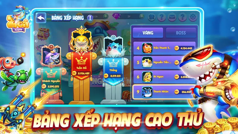 ZCá - Vua Bắn Cá Zagoo Screenshot4