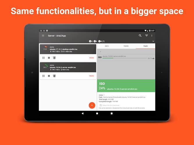 Aria2App (open source) Screenshot10