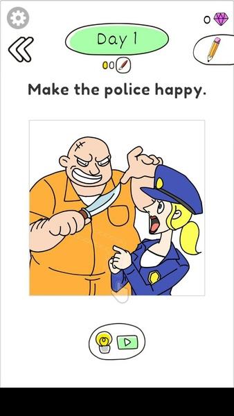 Draw Happy Police Screenshot1