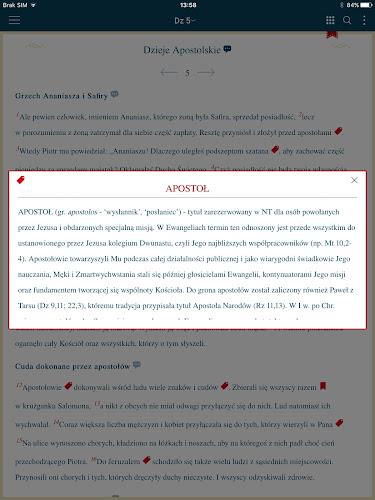 Pismo Święte z komentarzem Screenshot12