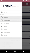 FEMME Fitness Hub Screenshot1