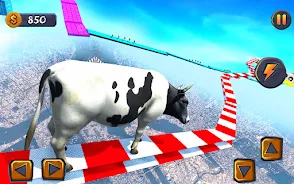 Trò Epic Cow Ramp Rush Run Screenshot3