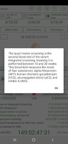 Pregnancy Due Date Calculator Screenshot4