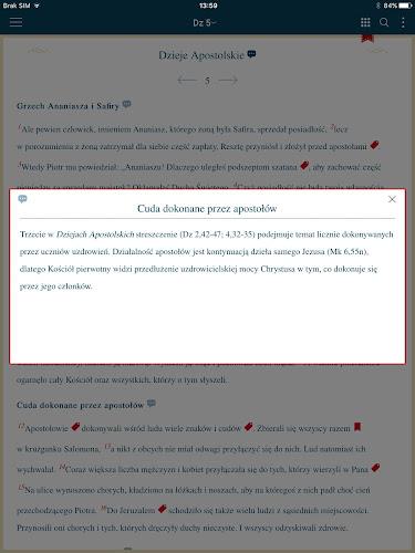 Pismo Święte z komentarzem Screenshot19