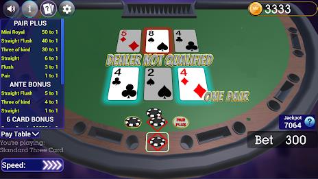 Three Card Poker Texas Holdem Screenshot12