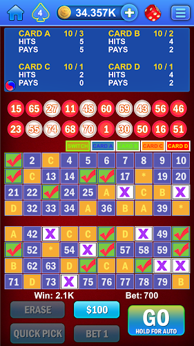 Keno Multi Card Screenshot2