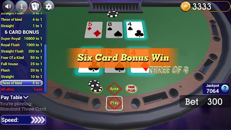 Three Card Poker Texas Holdem Screenshot20
