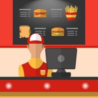 Burger Cashier - Fast food game APK