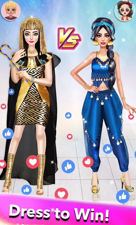 Fashion Game Makeup & Dress up Screenshot2