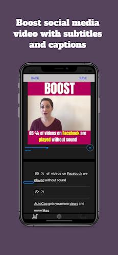AutoCap: captions & subtitles Screenshot1