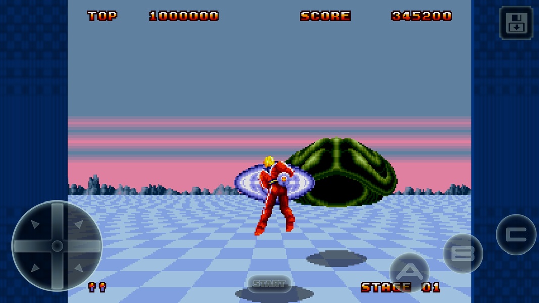 Space Harrier II Screenshot3